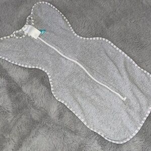 Love To Dream Swaddle Up To 13lbs. Sz S Sleep Sack Grey EUC
